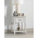 Ashton Bleached Linen 1 Drawer Nightstand