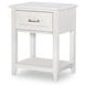 Ashton Bleached Linen Youth Panel Bedroom Set with LED