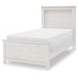 Ashton Bleached Linen Youth Panel Bedroom Set with LED