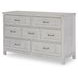 Preston Bleached Linen Youth Panel Bedroom Set with LED