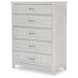 Preston Bleached Linen Youth Panel Bedroom Set with LED