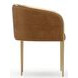 Tension Vintage Camel Upholstered Dining Chair