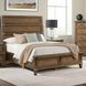 Forge Weathered Chestnut Queen Panel Bed