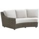 Cypress Point Ocean Terrace Beige Curved Outdoor Sectional