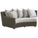 Cypress Point Ocean Terrace Beige 3 Piece Curved Outdoor Sectional
