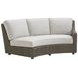 Cypress Point Ocean Terrace Beige 3 Piece Curved Outdoor Sectional