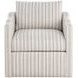 Orlena Gifford Script Upholstered Swivel Lounge Chair