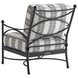 Pavlova Black and White Performance Fabric Outdoor Conversation Set