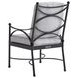 Pavlova Gray Upholstered Outdoor Dining Chair
