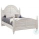 Rodanthe Dove White Twin Poster Bed