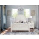 Rodanthe Dove White Twin Poster Bed