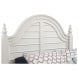 Rodanthe Dove White Twin Poster Bed