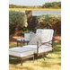 Pavlova White Performance Fabric Rectangular Outdoor Ottoman