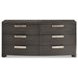 Geneve Robor and Ferrum 6 Drawer Dresser