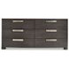 Geneve Robor and Ferrum 6 Drawer Dresser