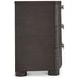 Geneve Beige and Robor Performance Fabric Upholstered Shelter Bedroom Set