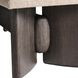 Geneve Beige Performance Fabric Upholstered Accent Bench