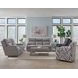Kendall Telluride Stone 85" Triple Power Reclining Sofa with USB Charging