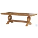 Los Altos Valley View Rich Aged Patina Outdoor Rectangular Dining Table