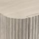 Lucerne Alba and Graphite 1 Drawer Open Nightstand