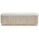 Lucerne Beige Performance Fabric Upholstered Accent Bench