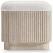 Lucerne Beige Performance Fabric Upholstered Accent Bench