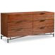 Brasea Lume and Tungsten 6 Drawer Small Dresser