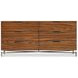 Brasea Lume and Tungsten 6 Drawer Large Dresser