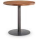 Brasea Lume and Tungsten Round Side Table