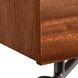 Brasea Lume and Tungsten 2 Drawer Small Nightstand with USB Charging