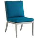 Silver Sands Blue Upholstered Outdoor  Side Chair