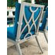 Silver Sands Blue Upholstered Outdoor  Side Chair