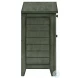 3948 Antique Green Finis Nightstand