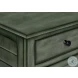 3948 Antique Green Finis Nightstand