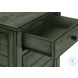 3948 Antique Green Finis Nightstand
