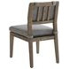 La Jolla Gray Performance Fabric Outdoor Side Chair