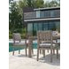 La Jolla Gray Performance Fabric Outdoor Side Chair