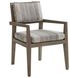 La Jolla Brown Performance Fabric Outdoor Arm Chair