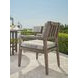 La Jolla Brown Performance Fabric Outdoor Arm Chair