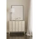 East Hampton Cerused Linen 40" Hall Chest