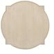 East Hampton Cerused Linen End Table