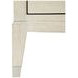 East Hampton Cerused Linen 36" Nightstand