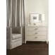 East Hampton Cerused Linen 36" Nightstand