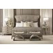 East Hampton Cerused Linen 36" Nightstand