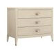 East Hampton Cerused Linen 36" Nightstand