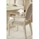 East Hampton Muted Gray Oval Back Arm Chair Set of 2