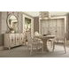 East Hampton Muted Gray Oval Back Arm Chair Set of 2