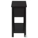 3961 Black 1 Drawer Accent Table
