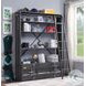 Cargo Gunmetal 2 Door Bookcase with Ladder