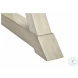 3989 Antique White Accent Table